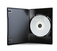 Amaray DVD Cases, Slim 7 mm, Machine-pack-quality, Black, 50-pack