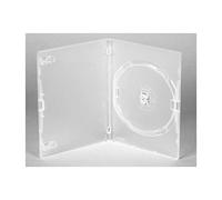 Amaray DVD CD Cases 14 mm Single Pack of 10 Clear