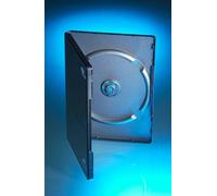 Amaray DVD-Einzelboxen, Neu, 14 mm, Schwarz, 25er-Pack