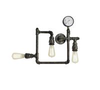 Amarcord Flush Ceiling Light 3-Light E27 Metal Rust Finish