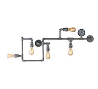Amarcord Galvanized Ceiling Light 5-Light E27 Metal Indoor Design