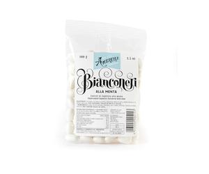 Amarelli - Bianconeri -Mint liquorice covered by a white layer of sugar - 100 gr