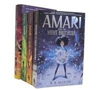 Amari and the Night Brothers Series by BB Alston 4 Books Collection Set (Amari and the Metalwork Menace [Hardback], Amari and the Night Brothers, Amari and the Great Game & Despicable Wonders)