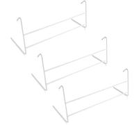 Amari Bargains 2 Bar Radiator Airer - Clothes Drying Rack - Towel Laundry Rack - Space Saving Clothes Airer - Two Bar Lightweight Washing Line - Indoor Dryer Rail - Cloth Hanging Racks - White (3)