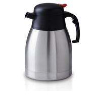 Amari Bargains Coffee Carafe - Double Walled Vacuum Jug - Insulated Pump Flask Carafe, Coffee, Tea, Soup Dispenser, Stainless Steel Thermal Teapot (2 LTR)