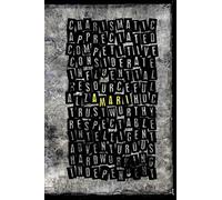 Amari: Personalized Custom Name Journal Notebook with Positive Personality Adjectives to describe Amari's character traits, great gift idea for Boys and Men