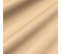 Amarillo Faux Leather Fabric, 142cm Width, Fire Retardant, PU Leather, Premium Upholstery Material by The Metre (Cream)
