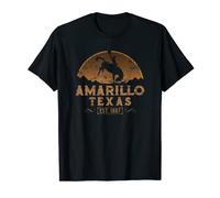 Amarillo Texas TX Wild West Rodeo Cowboy T-Shirt