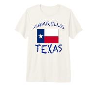 Amarillo Texas USA Flag Souvenir Premium T-Shirt
