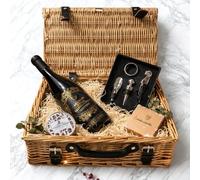 Amarone della Valpolicella Red Wine Gift Hamper 75cl 15% ABV with Sea Salt Caramel Chocolates Wine Accessory Set & Scented Candle - Italian Luxury Wine Gift Set UK