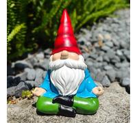 Amarrzrn Yoga Meditation Pray Garden Gnomes Statues, Funny Garden Gnome Decorations Outdoor Yard Lawn, Home Decor Birthday Gifts for Women Mom Dad Friends