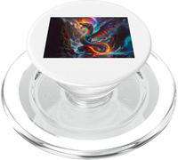 Amaru Inca mythology winged rainbow serpent of sky and earth PopSockets PopGrip for MagSafe