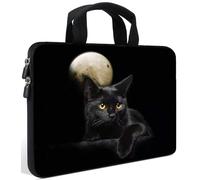 AMARY 11.6" 12" inch Laptop Handle Bag Neoprene Notebook Carrying Pouch Chromebook Sleeve Ultrabook Case Tablet Cover Fit Apple MacBook Air HP DELL Lenovo Asus Samsung(Cat)