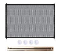 Amasawa Magic Gate Dog Net,Pet Safety Guard Folding Dog Safety Isolation Net Enclosure Car Magic Barrier Gate for for Kitchen Upstair Balcony (110 * 72 cm)