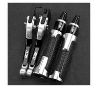 AMASONY Handlebar for H&ONDA RC 51 RC51 RVT1000 SP-1 SP-2 Motorcycle Brake Clutch Levers Handlebar Handle Bar Hand Grips Ends(Silver)