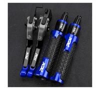 AMASONY Handlebar PCX Brake Clutch Levers Handlebar Handle Bar Grips Ends for H&ONDA PCX 150 125 PCX125 PCX150 All Years(Blue3)