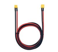 Amass XT30 U-F/M Male to Female Plug Extension Cable Lead Silicone Wire 1M 16AWG Lithium Battery Plug Connector(3.28Ft)