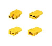 Amass XT60 Male to T/Tracxas/EC3/Big Tamiya Plug Female Adapter Plug 4pcs
