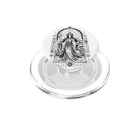 Amaterasu Sun Goddess Japanese Mythology Sacred Line Art PopSockets PopGrip for MagSafe