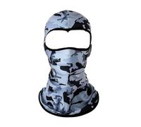 AMateschitz Balaclava Camouflage Balaclava Warm Face Mask Sun Face Mask Breathable Full Face Mask Windproof Balaclava Camo Plain Python Checked 40 x 25 cm, Light grey camouflage, One Size