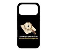 Amateur Detective I Solve Historical Mysteries Investigator Case for iPhone 17 Pro Max