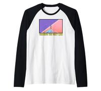 Amateur Ham Radio Chasing the Grey Line DX Operator Raglan Baseball Tee