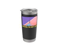 Amateur Ham Radio Chasing the Grey Line DX Operator Stainless Steel Insulated Tumbler
