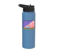 Amateur Ham Radio Chasing the Grey Line DX Operator Stainless Steel Insulated Water Bottle
