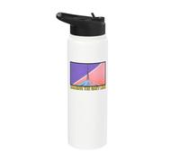 Amateur Ham Radio Chasing the Grey Line DX Operator Stainless Steel Insulated Water Bottle