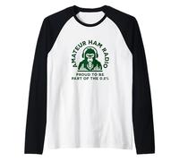 Amateur HAM Radio - Fun for Radio Signalers Technicians Raglan Baseball Tee