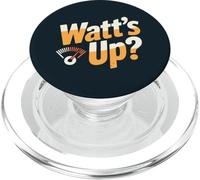 Amateur Operator Watt's Up Funny Ham Radio PopSockets PopGrip for MagSafe