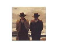 Amateur Philosophers by jack_vettriano Wall Art Prints Poster Poster Painting Canvas Wall Art Living Room Posters Painting 16x16inch(40x40cm)