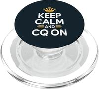 Amateur Radio CQ Ham Radio Operator PopSockets PopGrip for MagSafe