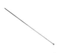 Amateur Radio Telescopic Antenna for GP PAC12 JPC-7, 201 Stainless Steel Shortwave Whip, M10 Thread, 5.6m 5.28m 2.5m, DIY Antenna Parts(2.5m)