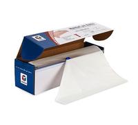 Amatra All-Purpose Plastic Table Cover Roll with Self-Cutter, Alternative to Regular Tablecloth, Disposable Table Cover, Plastic Table Cloth, 54 inches x 120 feet (40 Yards), White
