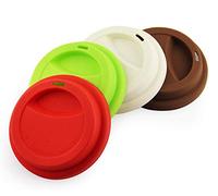 Amatt Silicon Coffee Cup lid for Ceramic Travel Coffee Mug