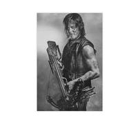 AMATWI Norman Reedus Daryl Dixon The Walking Dead Poster Canvas Poster Bedroom Decor Sports Landscape Office Room Decor Gift Unframe-style 12x18inch(30x45cm)