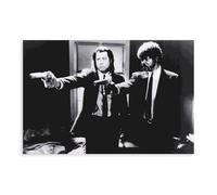 AMATWI Pulp Fiction Movie Poster 1 Canvas Poster Wall Art Decor Print Picture Paintings for Living Room Bedroom Decoration Unframe-style 12x18inch(30x45cm)