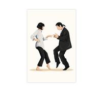 AMATWI Pulp Fiction Movie Poster39 Canvas Poster Bedroom Decor Sports Landscape Office Room Decor Gift Unframe-style 12x18inch(30x45cm)
