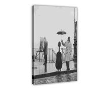 AMATWI Robert Doisneau Poster 40 Canvas Poster Wall Art Decor Print Picture Paintings for Living Room Bedroom Decoration Frame-style 12x18inch(30x45cm)