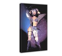 AMATWI Singer Kate Bush Poster 60 Canvas Poster Wall Art Decor Print Picture Paintings for Living Room Bedroom Decoration Frame-style 16x24inch(40x60cm)