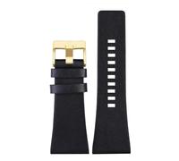 AMAUPCKCA 24mm 26mm 28mm 30mm 32mm Soft Cowhide Strapfor Diesel Watch Dz4323 Dz4318 Dz4329/ Friday Series Large Size Cowhide Strap(Black g,28mm)