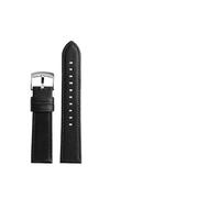 AMAUPCKCA Cow Genuine Leather Watch Strap Men's For Armani AR1694|60012|1732|1692|1507|1981|AX2098 Watches Band 20mm 22mm Black Watchband(White Black,20mm)