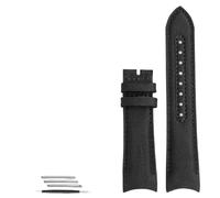 AMAUPCKCA Curved End Watchband For Omega Seamaster 300 Watchband Nylon Canvas Wrist Bracelet For Seiko For Water Ghost Straps 20mm 22mm(Black no clasp,20mm)