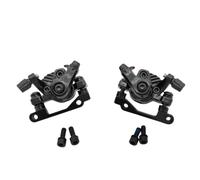 AMAUPCKCA For KuKirin G2Pro/Max Scooter Universal Front And Rear Disc Brakes Scooter Aluminum Alloy Mechanical Disc Brakes(Front and Rear)