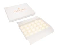 Amaura London Eco Luxury Wax Melt Gift Set - Sustainable Coconut & Rapeseed Wax - Hand Poured Vegan Wax Melts - Strong Scented Therapeutic Essential Oil Blends - 24 Pack