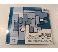 Amaury Coeytaux & Geoffroy Couteau Brahms The Violin Sonatas - New CD Book