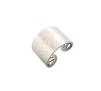 Amaxer Saint Benedict Of Nursia Ring for Women Stainless Steel Religious Open Adjustable Finger Ring Jewellery Gifts for Girls Friends (Saint Christopher)