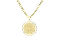Amaxer Saint Christopher Medal Necklace for Women Saints Medal Saint Christopher Protect Us Religious Travel Protection Jewellery Necklace for Women Men