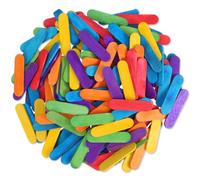 Amaxiu 150Pcs Mini Wood Craft Sticks, Mini Popsicle Stick